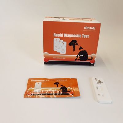 Pet Feline Immunodeficiency Virus (FIV) Antibody Rapid Test Kit for Vet Canine Dog Cat