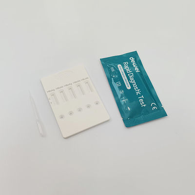 CE HBV Hepatitis Virus Combo 5 In 1 Rapid Test Kit for HBsAg HBsAb HBeAg HBeAb HBcAb Multi Panel Test Card