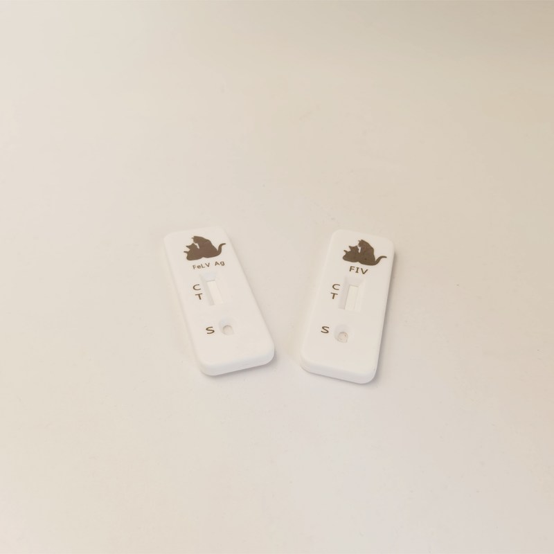 Pet Feline Immunodeficiency Virus (FIV) Antibody Rapid Test Kit for Vet Canine Dog Cat