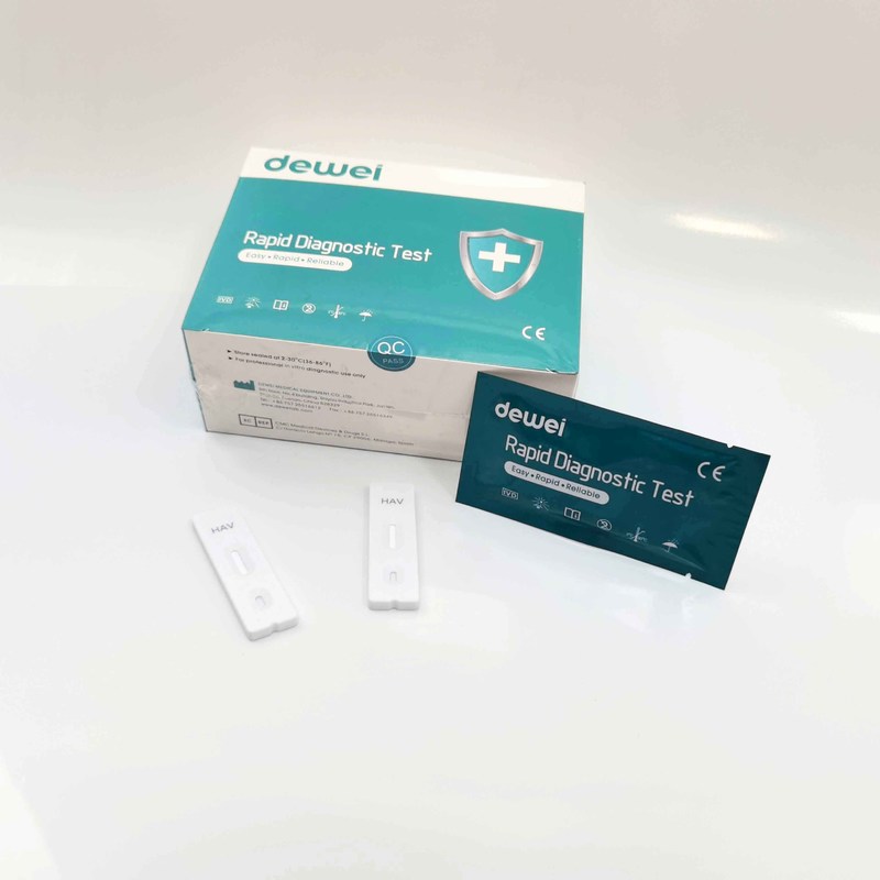 CE HAV Rapid Test Kit Igm Diagostic Quick Result